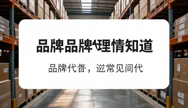 品牌代理选型建议:适用情况与限制分析